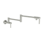 Newport Brass Jeter 4.5 GPM Wall Mounted Single Hole Pot Filler Polished Nickel (PVD)