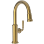 Newport Brass Gavin 1.8 GPM Single Hole Pull Down Bar / Prep Faucet Satin Bronze - PVD