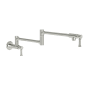 Newport Brass Gavin 4.5 GPM Wall Mounted Single Hole Pot Filler Polished Nickel (PVD)