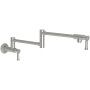 Newport Brass Gavin 4.5 GPM Wall Mounted Single Hole Pot Filler Satin Nickel - PVD