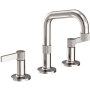 Newport Brass Pardees 1.2 GPM Widespread Bathroom Faucet Polished Nickel