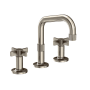 Newport Brass Pardees 1.2 GPM Widespread Bathroom Faucet with Pop-Up Drain Assembly Antique Nickel