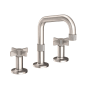 Newport Brass Pardees 1.2 GPM Widespread Bathroom Faucet with Pop-Up Drain Assembly Satin Nickel (PVD)