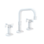 Newport Brass Pardees 1.2 GPM Widespread Bathroom Faucet with Pop-Up Drain Assembly Matte White