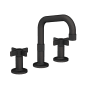 Newport Brass Pardees 1.2 GPM Widespread Bathroom Faucet with Pop-Up Drain Assembly Flat Black