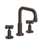 Newport Brass Clemens 1.2 GPM Widespread Bathroom Faucet with Pop-Up Drain Assembly English Bronze
