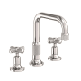 Newport Brass Clemens 1.2 GPM Widespread Bathroom Faucet with Pop-Up Drain Assembly Polished Nickel
