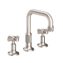 Newport Brass Clemens 1.2 GPM Widespread Bathroom Faucet with Pop-Up Drain Assembly Satin Nickel (PVD)
