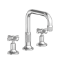 Newport Brass Clemens 1.2 GPM Widespread Bathroom Faucet with Pop-Up Drain Assembly Polished Chrome