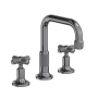 Newport Brass Clemens 1.2 GPM Widespread Bathroom Faucet with Pop-Up Drain Assembly Midnight Chrome