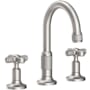 Newport Brass Clemens 1.2 GPM Widespread Bathroom Faucet with Pop-Up Drain Assembly Stainless Steel (PVD)