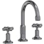 Newport Brass Clemens 1.2 GPM Widespread Bathroom Faucet with Pop-Up Drain Assembly Midnight Chrome