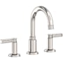 Newport Brass Griffey 1.2 GPM Widespread Bathroom Faucet with Pop-Up Drain Assembly Polished Nickel (PVD)