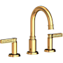 Newport Brass Griffey 1.2 GPM Widespread Bathroom Faucet with Pop-Up Drain Assembly Polished Gold (PVD)