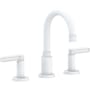 Newport Brass Griffey 1.2 GPM Widespread Bathroom Faucet with Pop-Up Drain Assembly Matte White