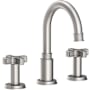 Newport Brass Griffey 1.2 GPM Widespread Bathroom Faucet with Pop-Up Drain Assembly Stainless Steel (PVD)