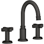 Newport Brass Griffey 1.2 GPM Widespread Bathroom Faucet with Pop-Up Drain Assembly Flat Black