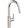 Newport Brass Muncy 1.8 GPM Single Hole Pull Down Kitchen Faucet Polished Nickel (PVD)
