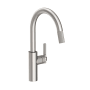 Newport Brass Muncy 1.8 GPM Single Hole Pull Down Kitchen Faucet Stainless Steel - PVD
