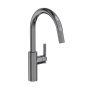 Newport Brass Muncy 1.8 GPM Single Hole Pull Down Kitchen Faucet Midnight Chrome