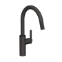 Newport Brass Muncy 1.8 GPM Single Hole Pull Down Kitchen Faucet Flat Black