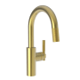 Newport Brass Muncy 1.8 GPM Single Hole Pull Down Bar / Prep Faucet Satin Gold (PVD)