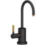 Newport Brass Muncy 1.5 GPM Hot Water Dispenser Flat Black / Satin Brass (PVD)