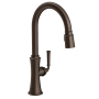 Newport Brass Stripling 1.8 GPM Single Hole Pull Down Kitchen Faucet English Bronze