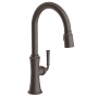 Newport Brass Stripling 1.8 GPM Single Hole Pull Down Kitchen Faucet Oil Rubbed Bronze