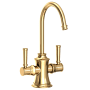 Newport Brass Stripling 1.5 GPM Hot and Cold Water Dispenser Uncoated Polished Brass (Living)