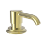 Newport Brass Stripling Deck Mounted Soap Dispenser with 8 oz Capacity Forever Brass (PVD)