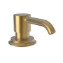 Newport Brass Stripling Deck Mounted Soap Dispenser with 8 oz Capacity Satin Bronze (PVD)
