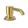 Newport Brass Stripling Deck Mounted Soap Dispenser with 8 oz Capacity Polished Gold (PVD)
