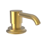 Newport Brass Stripling Deck Mounted Soap Dispenser with 8 oz Capacity Satin Gold (PVD)