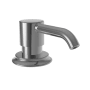 Newport Brass Stripling Deck Mounted Soap Dispenser with 8 oz Capacity Midnight Chrome