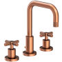 Newport Brass Muncy 1.2 GPM Widespread Bathroom Faucet with Pop-Up Drain Assembly Antique Copper