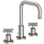 Newport Brass Muncy 1.2 GPM Widespread Bathroom Faucet with Pop-Up Drain Assembly Stainless Steel (PVD)