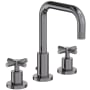 Newport Brass Muncy 1.2 GPM Widespread Bathroom Faucet with Pop-Up Drain Assembly Midnight Chrome