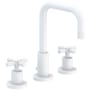 Newport Brass Muncy 1.2 GPM Widespread Bathroom Faucet with Pop-Up Drain Assembly Matte White