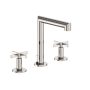 Newport Brass Tolmin 1.2 GPM Widespread Bathroom Faucet with Pop-Up Drain Assembly Polished Nickel (PVD)