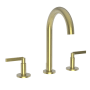 Newport Brass Tolmin 1.2 GPM Widespread Bathroom Faucet with Pop-Up Drain Assembly Satin Brass (PVD)