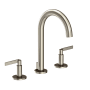 Newport Brass Tolmin 1.2 GPM Widespread Bathroom Faucet with Pop-Up Drain Assembly Antique Nickel