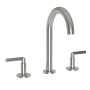 Newport Brass Tolmin 1.2 GPM Widespread Bathroom Faucet with Pop-Up Drain Assembly Satin Nickel (PVD)