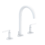 Newport Brass Tolmin 1.2 GPM Widespread Bathroom Faucet with Pop-Up Drain Assembly Matte White