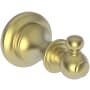 Newport Brass Sutton Single Robe Hook Satin Brass (PVD)