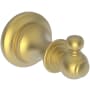 Newport Brass Sutton Single Robe Hook Satin Gold (PVD)