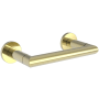 Newport Brass Priya Tissue Holder Double Post with Pivoting Roller Polished Brass Uncoated (Living)