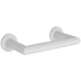 Newport Brass Priya Tissue Holder Double Post with Pivoting Roller Matte White
