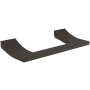 Newport Brass 8-1/8" Double Post Toilet Paper Holder from the Secant Collection Oil Rubbed Bronze