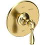 Newport Brass Victoria Pressure Balancing Valve Trim Only with Metal Lever Handle Forever Brass (PVD)